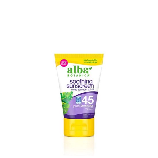 صورة ألبا بوتانيكا لوشن واقي شمس باللافندر SPF 45 ١١٣  جم
