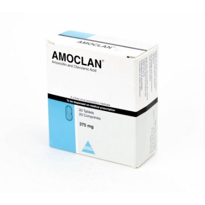 Picture of AMOCLAN 375MG 20TAB