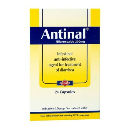 Picture of ANTINAL 200 MG 24 CAP
