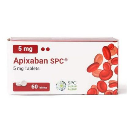 Picture of APIXABAN SPC 5MG 60 TAB