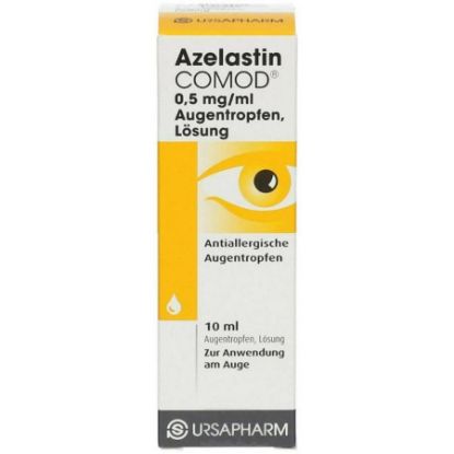 Picture of AZELASTIN-COMOD 0.5 MG/ML EYE DROP 10ML