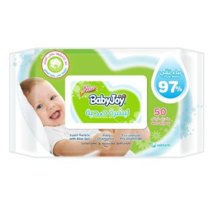 صورة FDA APPROVED - بيبى جوى مناديل مبلله 8x50