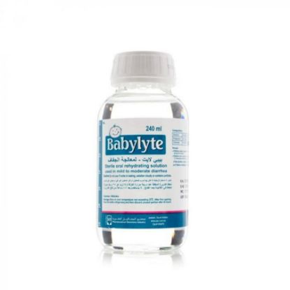 Picture of BABYLYTE SOLUTION 240 ML BOX 24