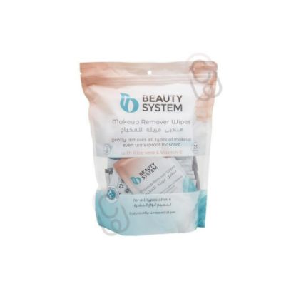 Picture of BEAUTY SYSTEM MAKEUP REMOVER WIPES 25 WIPES