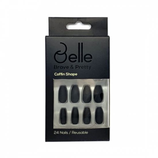 صورة أظافر صناعية بحافة مربعة - AC-00058