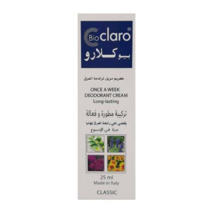 Picture of BIO CLARO ONCE A WEEK DEO NATURE CREAM 25ML