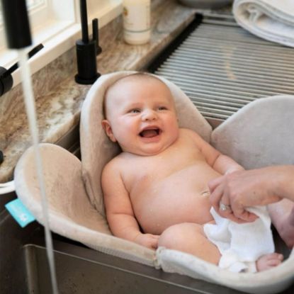 صورة بلومينج باث حوض استحمام لوتس - رمادي