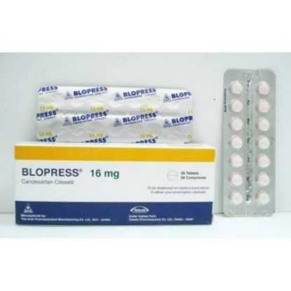 Picture of BLOPRESS 16 MG 28 TAB