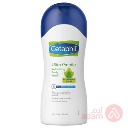 Picture of CETAPHIL ULTRA GENTLE BODY WASH REFRESHING SCENT 500 ML