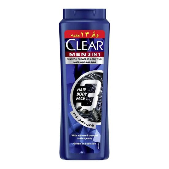 Picture of CLEAR SHAMPOO MEN 3IN1 ACT FRESH 12X600ML 8701