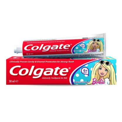 صورة Colgate Junior 5+Years Barbie 50 ML T.P 8119