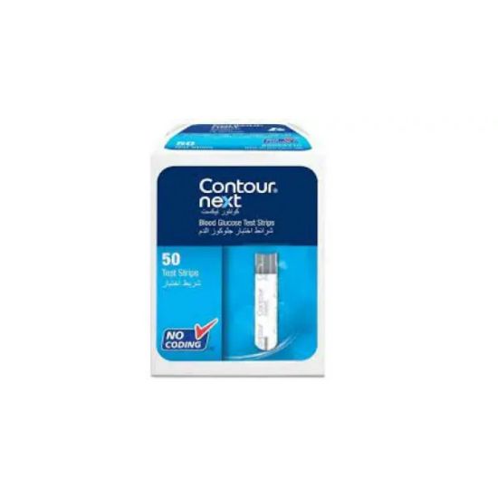 صورة ME0000012759SFDAA000 - كونتور نيكست شرائط اختبار جلوكوز الدم 50 شريط