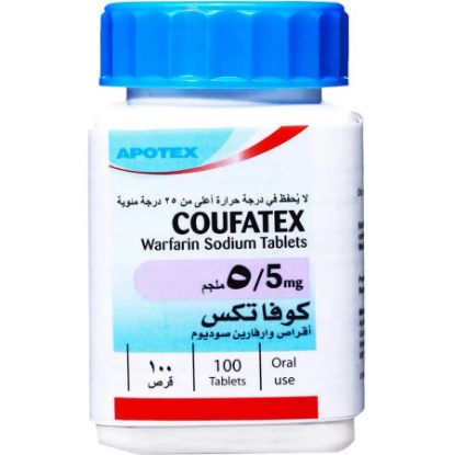 Picture of COUFATEX 5 MG 100 TAB