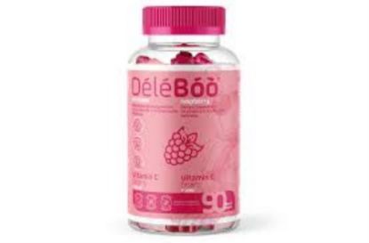 صورة Deleboo VitaminC +Zinc Raspberry 90 Beans