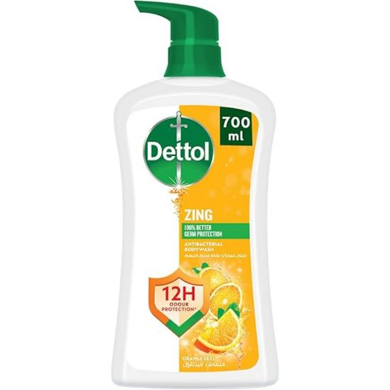 صورة Dettol Body Wash Zing 700 Ml