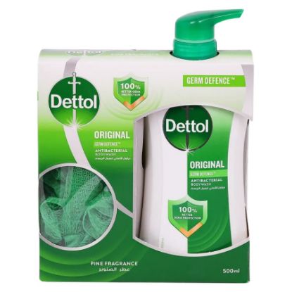 صورة ديتول (جل استحمام عـائلي مع ليفة)