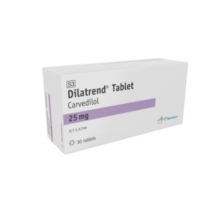 Picture of DILATREND 25MG 30TAB WS