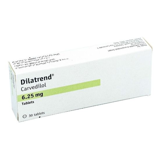 صورة 262-24-07 - Dilatrend 625 Mg 30 Tab