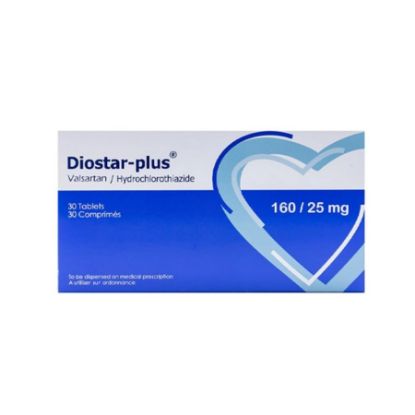 Picture of DIOSTAR PLUS 160/25 MG 30 TAB
