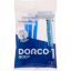 Picture of DORCO DISPOSABLE RAZOR12PCS IN BAG(8+4):TNB200 BL-12P-BLUE - PC-00559
