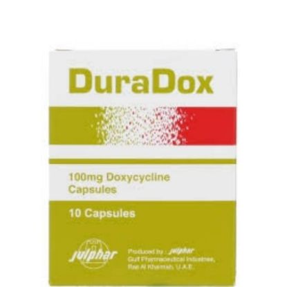 Picture of DURADOX 100 MG 10 CAP#