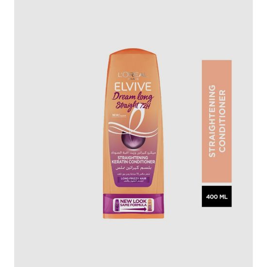 صورة لوريال باريس الفيف بلسم كيراتين مملس للشعر المجعد ٤٠٠مل