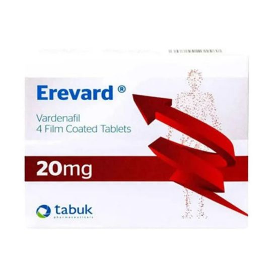 صورة إريفارد 20 ملجم 4 أقراص مغلفة