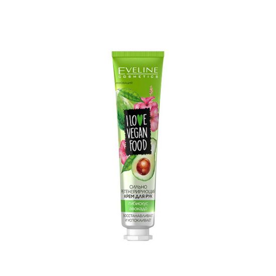 Picture of EVELINE VEGAN FOOD REGENERATING HAND CREAM AVOCADO 50ML 9327