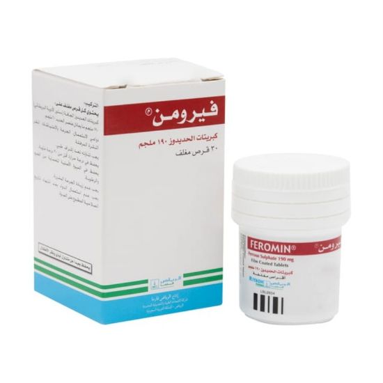 Picture of FEROMIN 190 MG 30 TAB