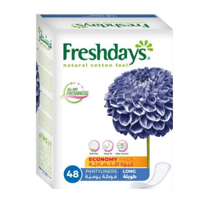 صورة DF346R02 - فريش دايز طويل عبوه توفيريه 6* 2*24