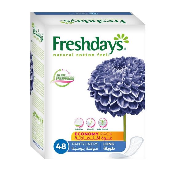 صورة DF346R02 - فريش دايز طويل عبوه توفيريه 6* 2*24