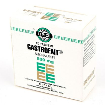 Picture of GASTROFAIT 500 MG 20 TAB.