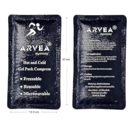 صورة كمادة جل حار/بارد قابلة لإعادة الإستخدام وسط