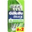 Picture of GILLETTE BLUE 3 SENSITIVE COMFORT GEL 6 TABLETS