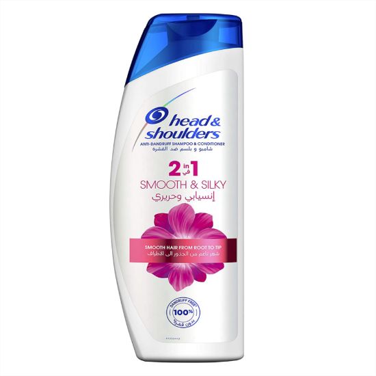 Picture of HEAD&SHOULDERS SHAMPOO + CONDITIONER SMOOTH&SILKY 540ML