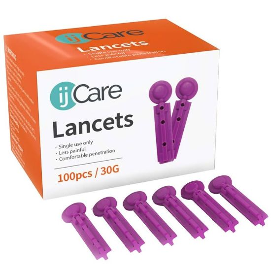 صورة اي كير ابر الوخز الملونة 100 قطعة - I CARE