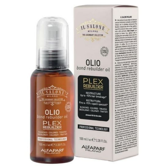 صورة ال صالون بلكس زيت لاعادة بناء الياف الشعر 100 مل