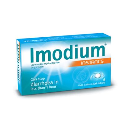 Picture of IMODIUM INSTANTS 2 MG 6 TAB