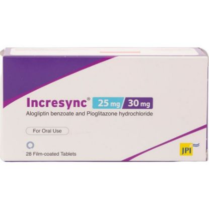 Picture of INCRESYNC 25/30 MG 28 TAB