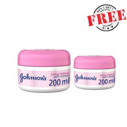 Picture of JOHNSON 24H SOFT CREAM 200ML 1+1FREE