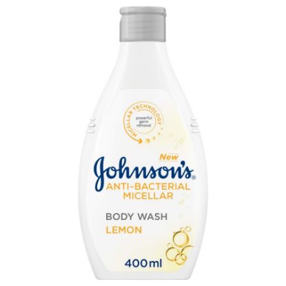 Picture of JOHNSON ANTI BACTERIAL B.WASH LEMON 400 ML 56580