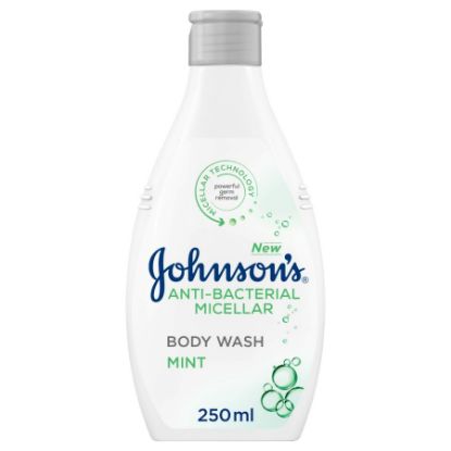 Picture of JOHNSON ANTI BACTERIAL B.WASH MINT 250 ML 56581