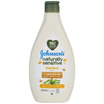 صورة جونسون بيبي شامبو طبيعي عضوي للأطفال 395 مل