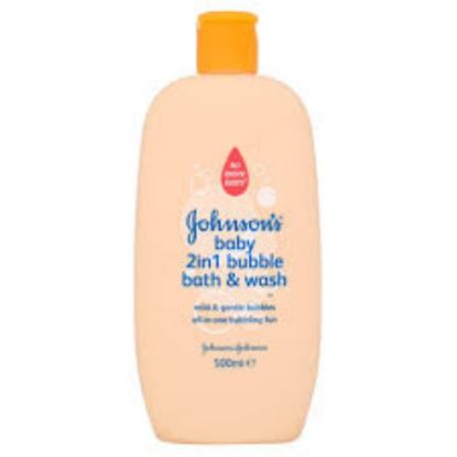 صورة جونسون سائل استحمام وغسول فقاعات للصغار 500مل