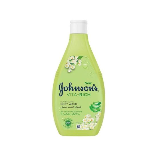 Picture of JOHNSON REFRESHING BODY WASH WITH ALOE VERA & V E 400 ML