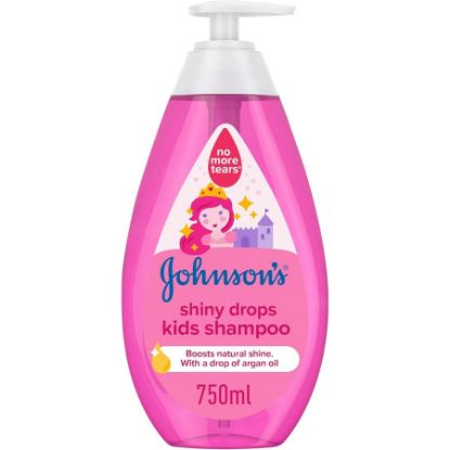 صورة جونسون شامبو شيني دروبز 750 مل