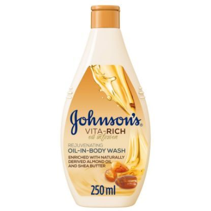Picture of JOHNSON VITA RICH REJUVENATING OIL IN BODY WASH 250ML 31915-
