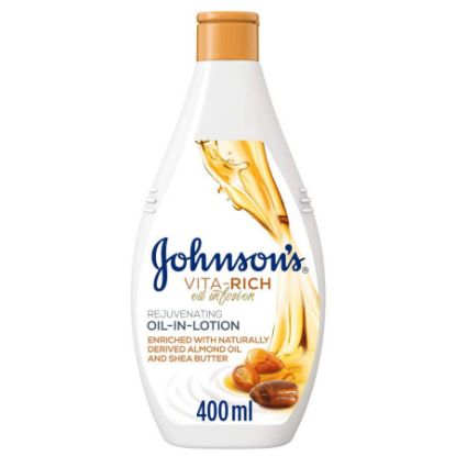 Picture of JOHNSON VITA RICH REJUVENATING OIL IN LOTION 400ML 31940- 42