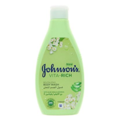 Picture of JOHNSON VITA RICH SHOWER GEL WITH ALOE VERA OIL AND VITAMIN