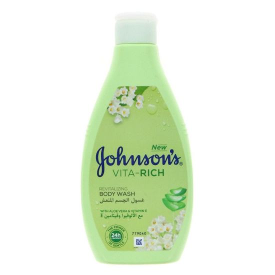 Picture of JOHNSON VITA RICH SHOWER GEL WITH ALOE VERA OIL AND VITAMIN